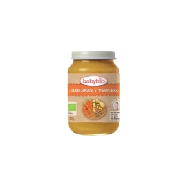 Babybio Tarrito Ecológico De Verduras Y Ternera 200G